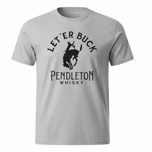 🐎 Let’er Buck Pendleton Whisky Tee‎ 🤠 Size Medium